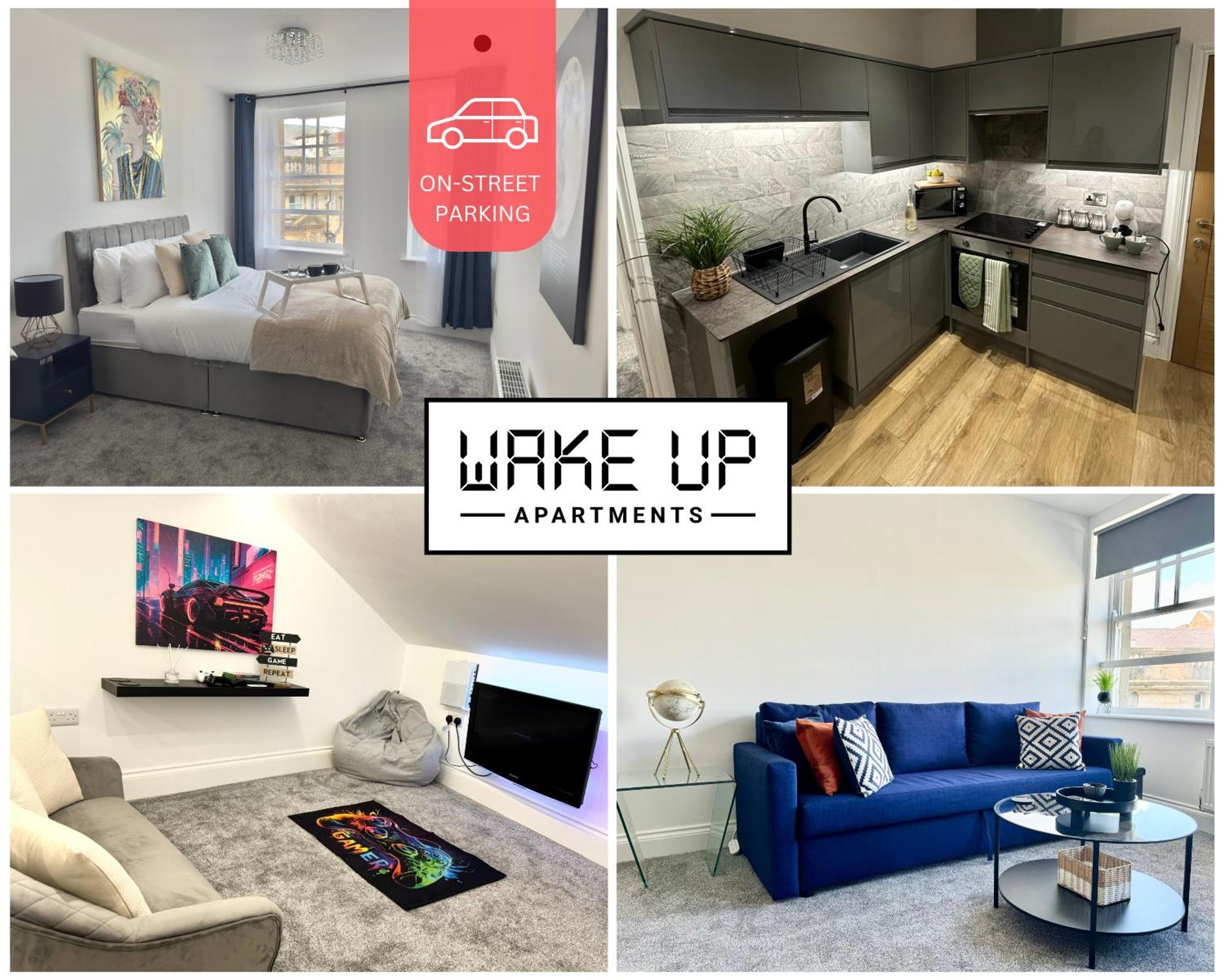 The Crown View - Luxury Apartment - Free Parking Nearby Harrogate Kamer foto